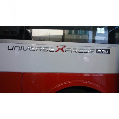 Chữ Universe Express dán xe